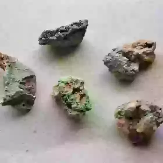 Pyromorphite Crystals on Matrix Approx 3 to 4.5cm Long